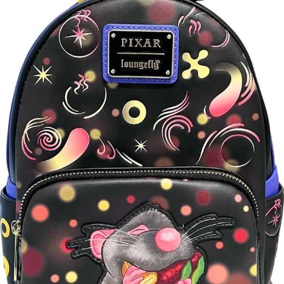 Loungefly Exclusive Disney Pixar Ratatouille Remy Food Scene Mini